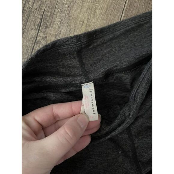 Free People Movement charcoal gray leggings small - Picture 3 of 4